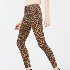 Joe’s Charlie skinny fit leopard print size 26